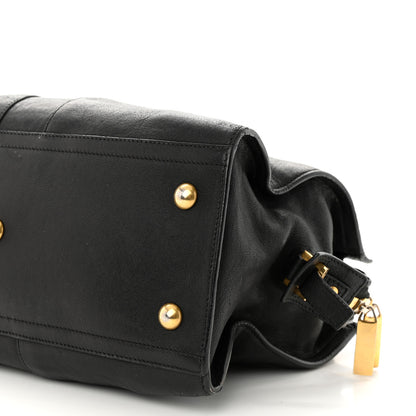Saint Laurent Sheepskin Small Cabas ChYc Black 10 of 17