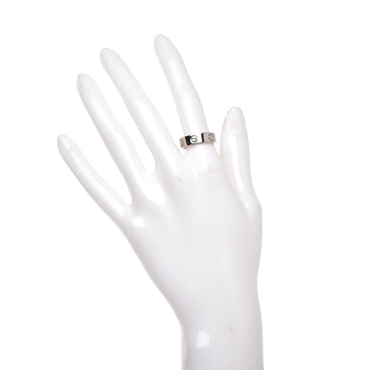 Cartier 18K White Gold 5.5mm LOVE Ring 53 6.25 2 of 4