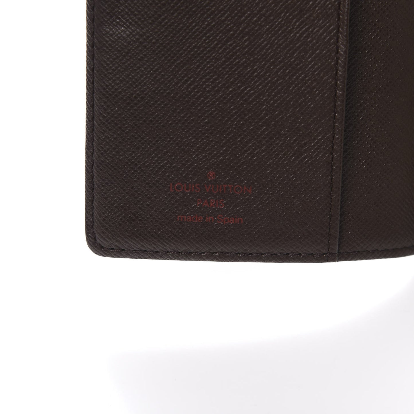 Damier Ebene Small Ring Agenda Cover