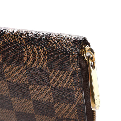 Louis Vuitton Damier Ebene Zippy Wallet 2 of 10