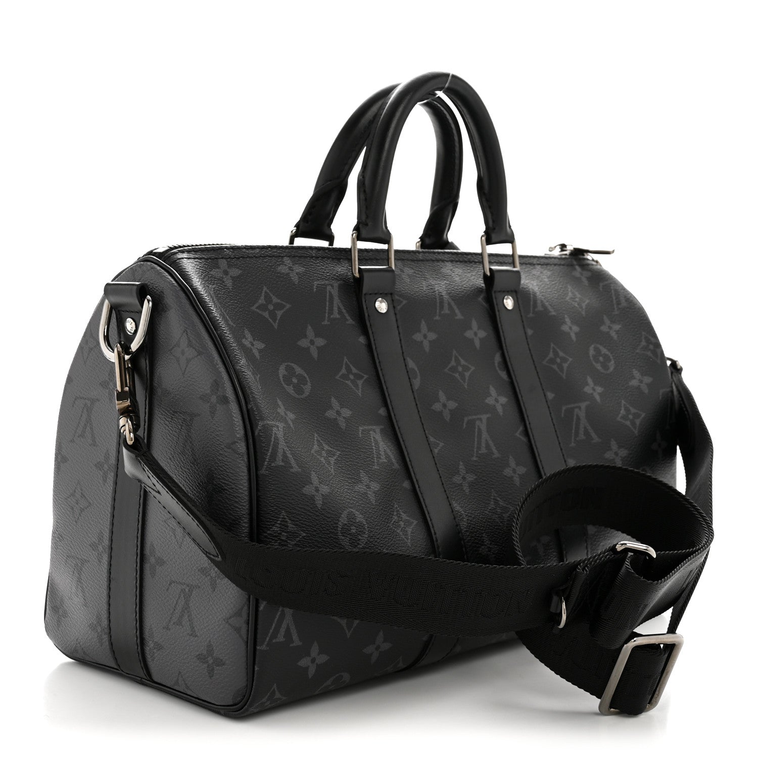 Louis Vuitton Monogram Eclipse Reverse Keepall Bandouliere 35 3 of 9