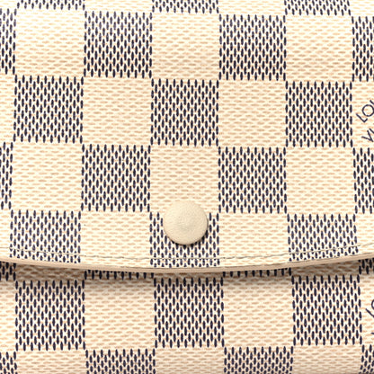 Louis Vuitton Damier Azur Emilie Wallet 7 of 8
