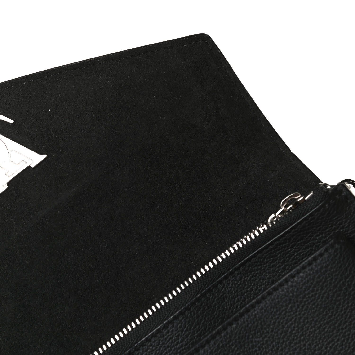Louis Vuitton Soft Calfskin My Lockme Chain Pochette Black 12 of 12
