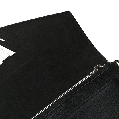 Louis Vuitton Soft Calfskin My Lockme Chain Pochette Black 12 of 12