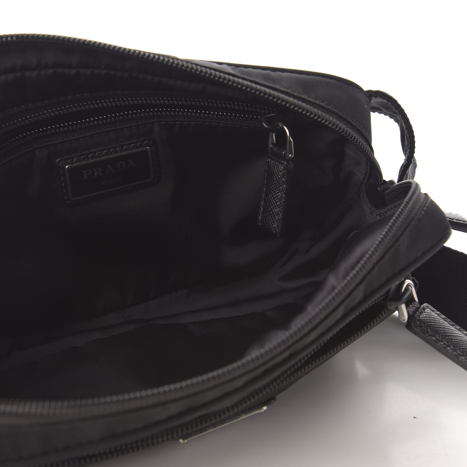 Prada Tessuto Nylon Belt Bag Black 5 of 9