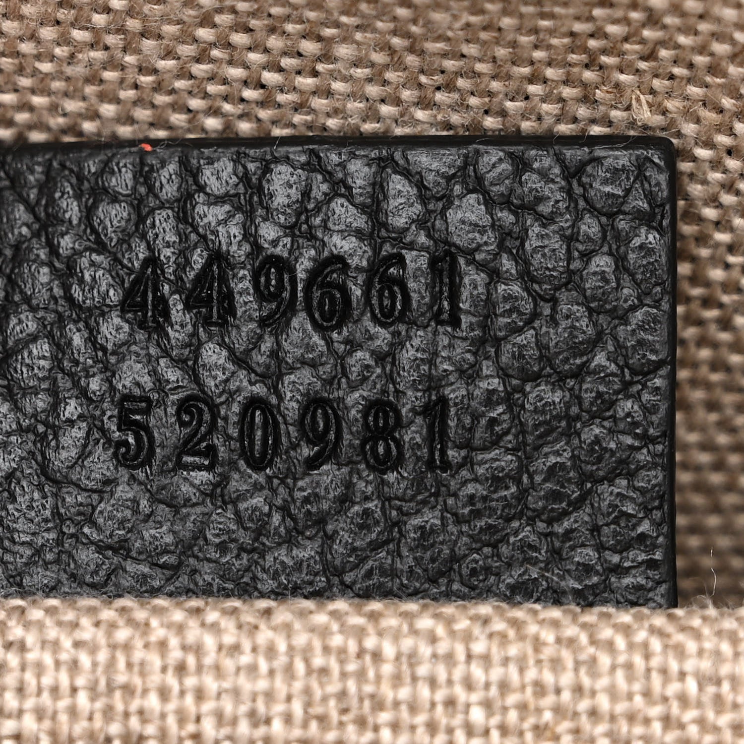 Gucci Dollar Calfskin Small GG Charm Dome Bag Black 7 of 11