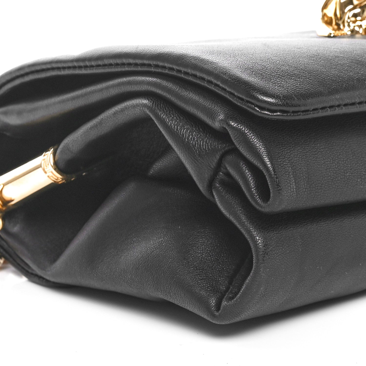 Versace Nappa Palazzo Sultan Shoulder Bag Black 8 of 9