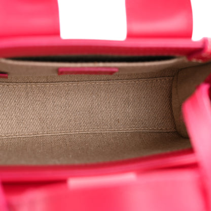 Chloe Calfskin Mini Woody Ribbon Tote Fizzy Pink 5 of 11