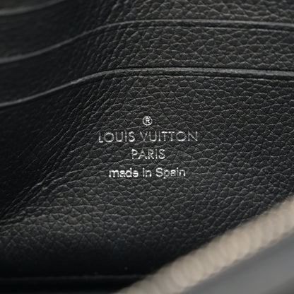Louis Vuitton Soft Calfskin Snakeskin My Lockme Chain Pochette Black 6 of 10