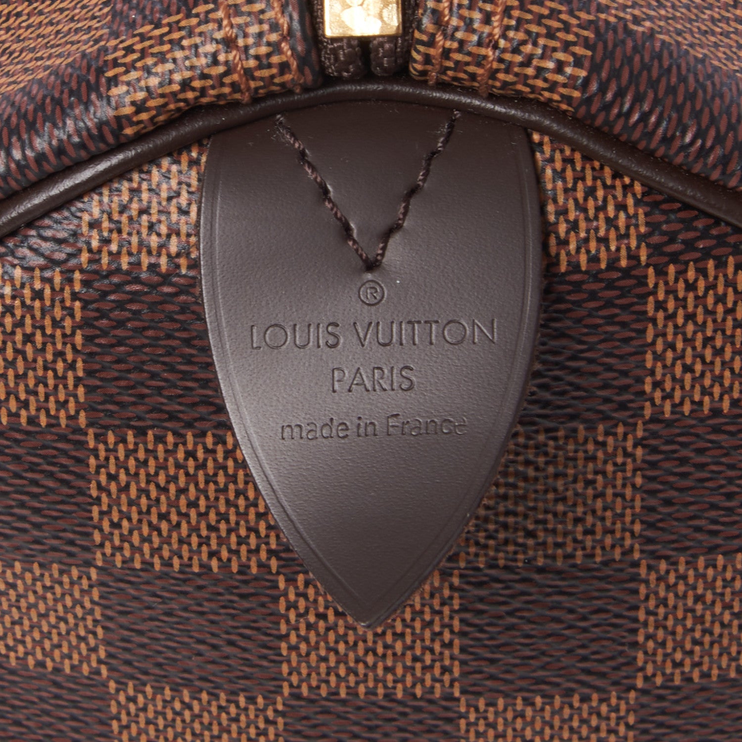 Louis Vuitton Damier Ebene Speedy 30 8 of 9