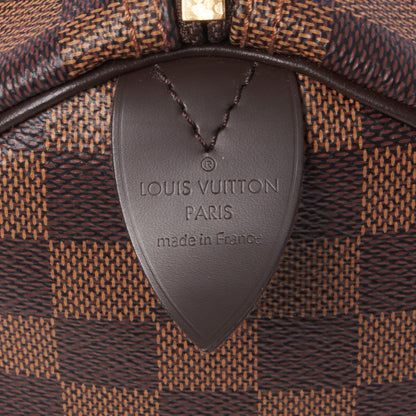Louis Vuitton Damier Ebene Speedy 30 8 of 9