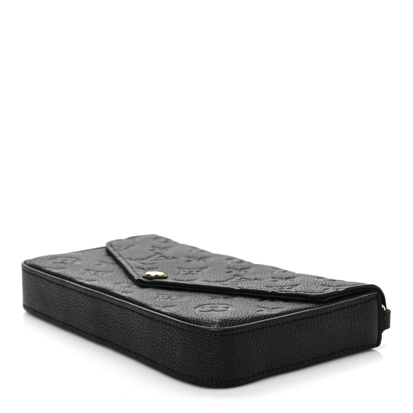 Empreinte Pochette Felicie Chain Wallet Black