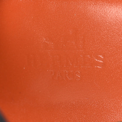 Hermes Calfskin Demoiselle Sandals 39 Black 9 of 10