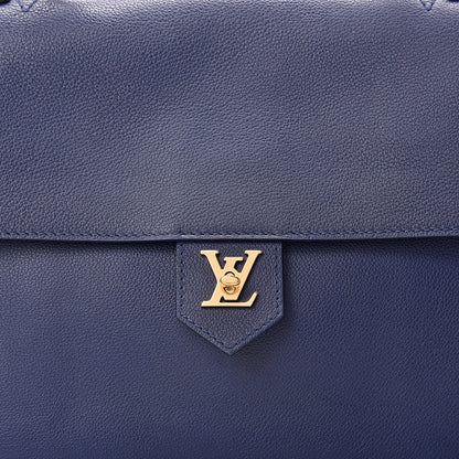 Louis Vuitton Calfskin Lockme PM Iris 6 of 9