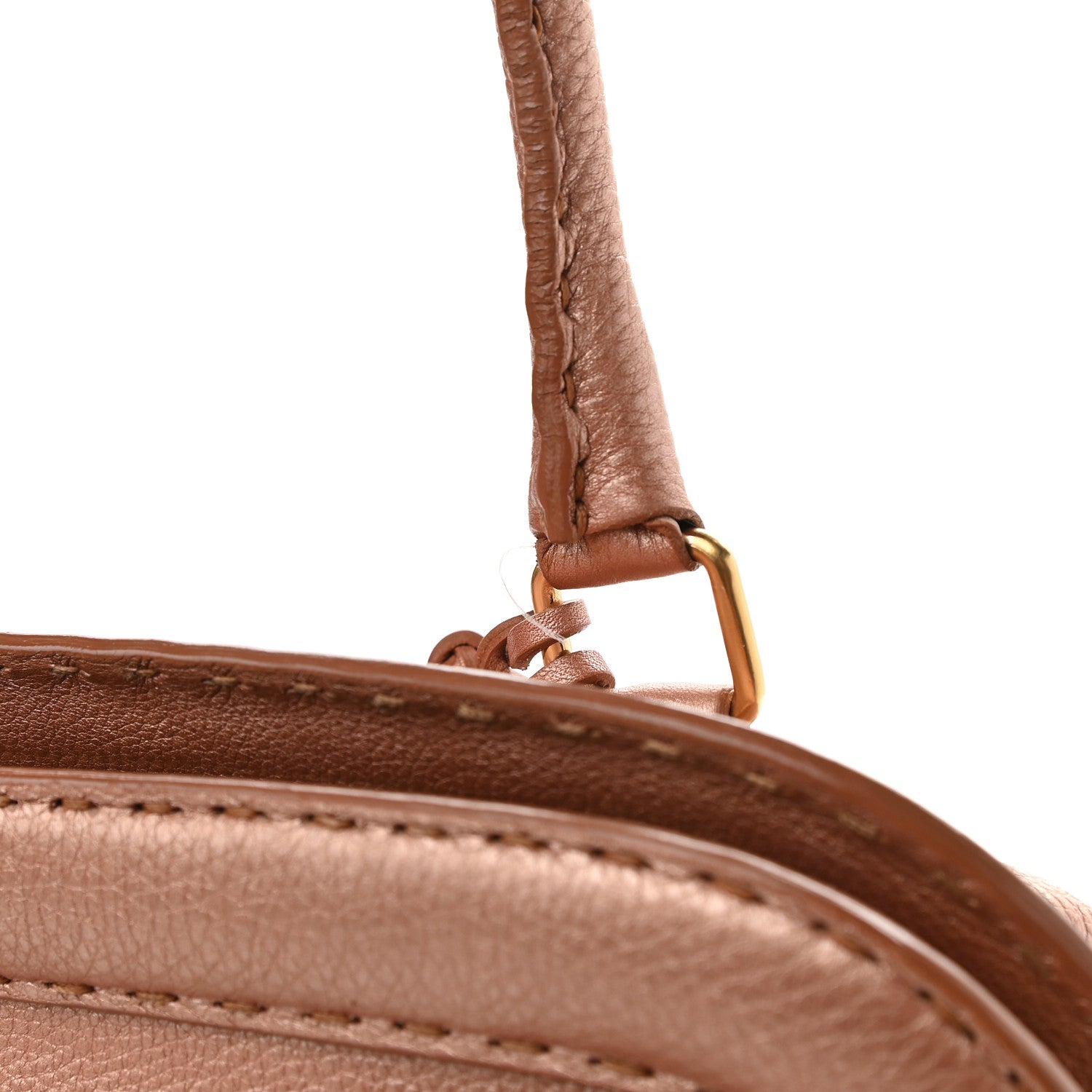 Fendi Cuoio Romano Selleria Adele 1328 Bag Bois de Rose 8 of 9