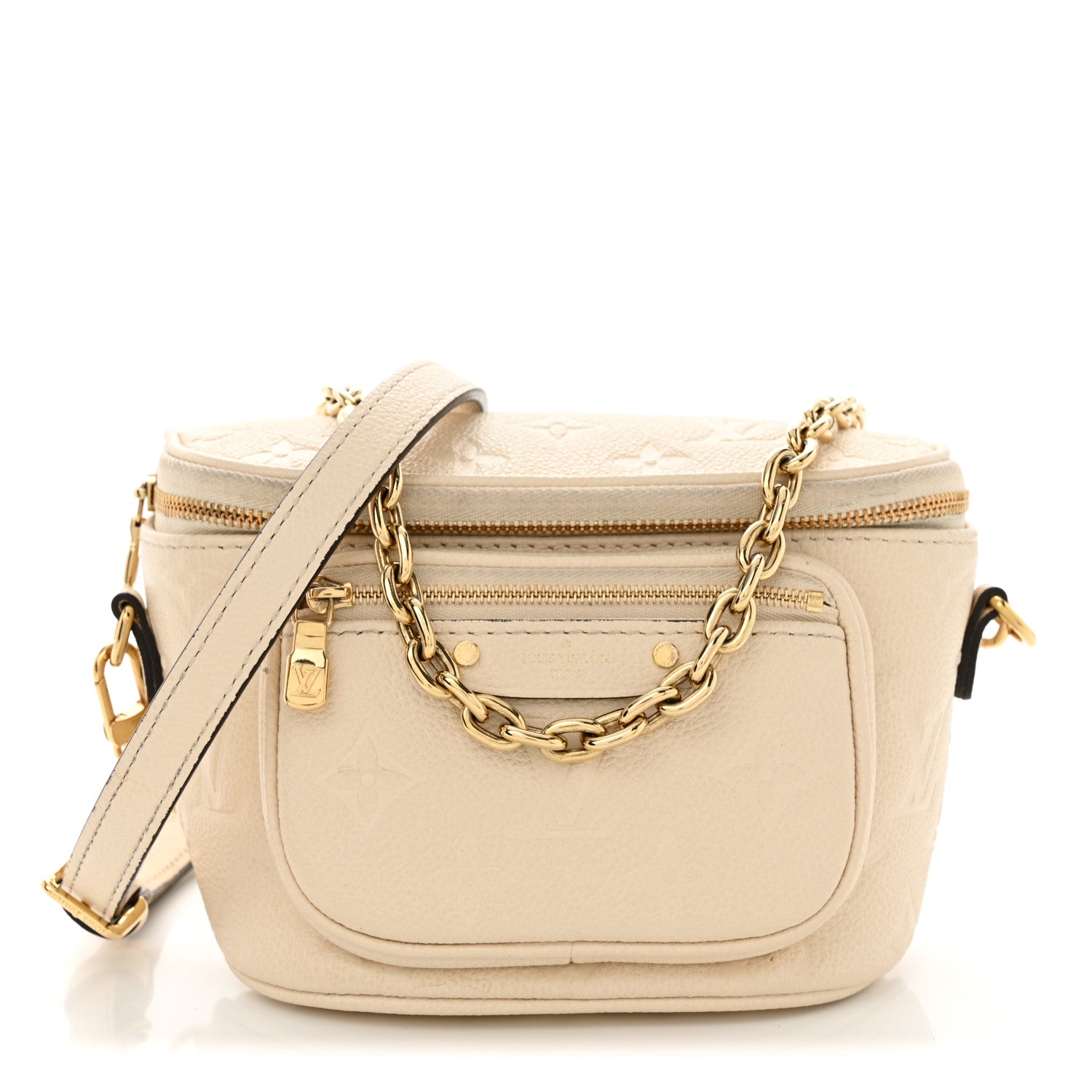 Louis Vuitton Empreinte Mini Bumbag Cream 1 of 13
