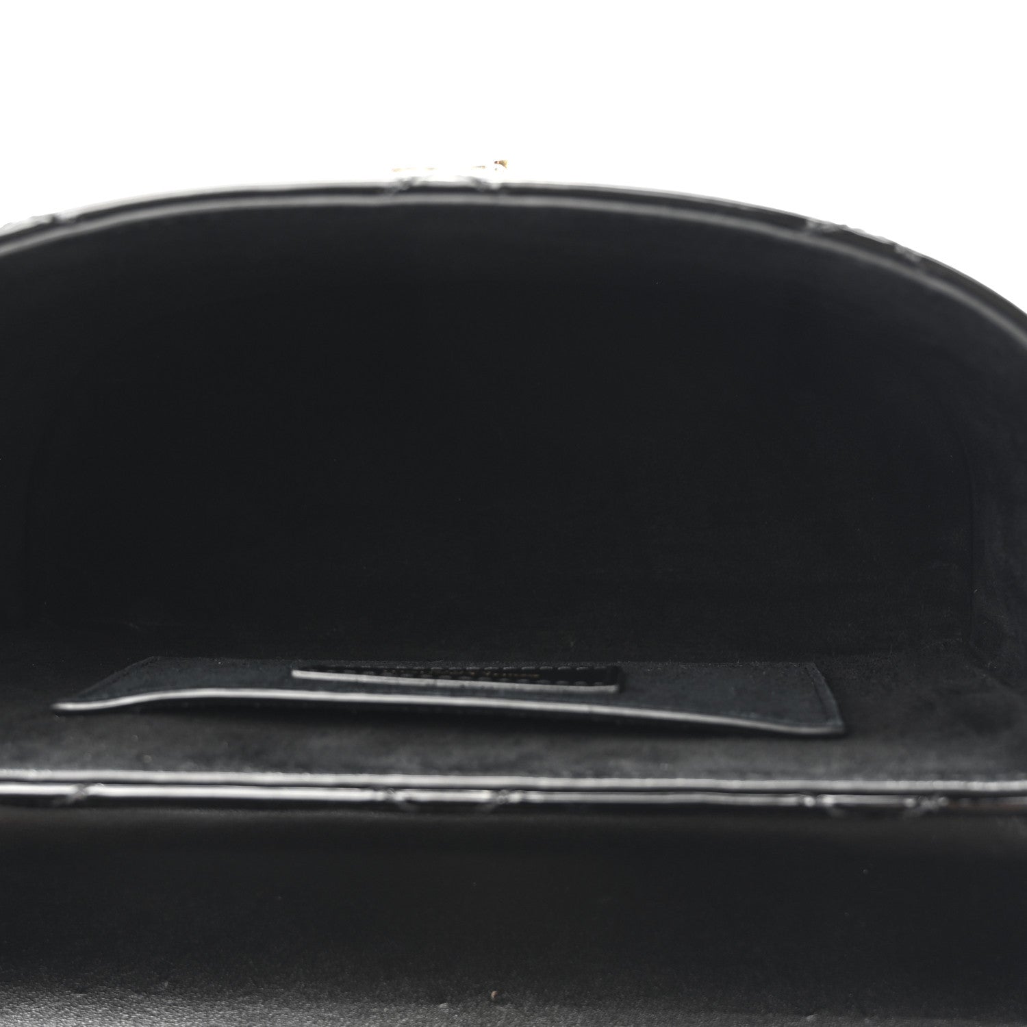Saint Laurent Patent Matelasse Monogram June Box Bag Black 5 of 10
