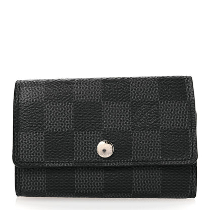 Louis Vuitton Damier Graphite Multicles 6 Key Holder 1 of 8