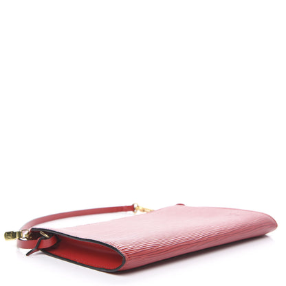 Louis Vuitton Epi Pochette Accessories 21 Castillan Red 5 of 18