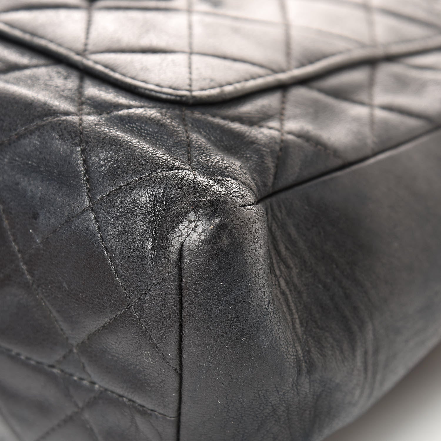 Chanel Lambskin Quilted CC Tote Black 11 of 24