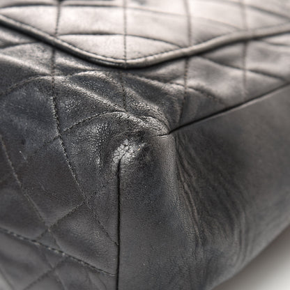Chanel Lambskin Quilted CC Tote Black 11 of 24