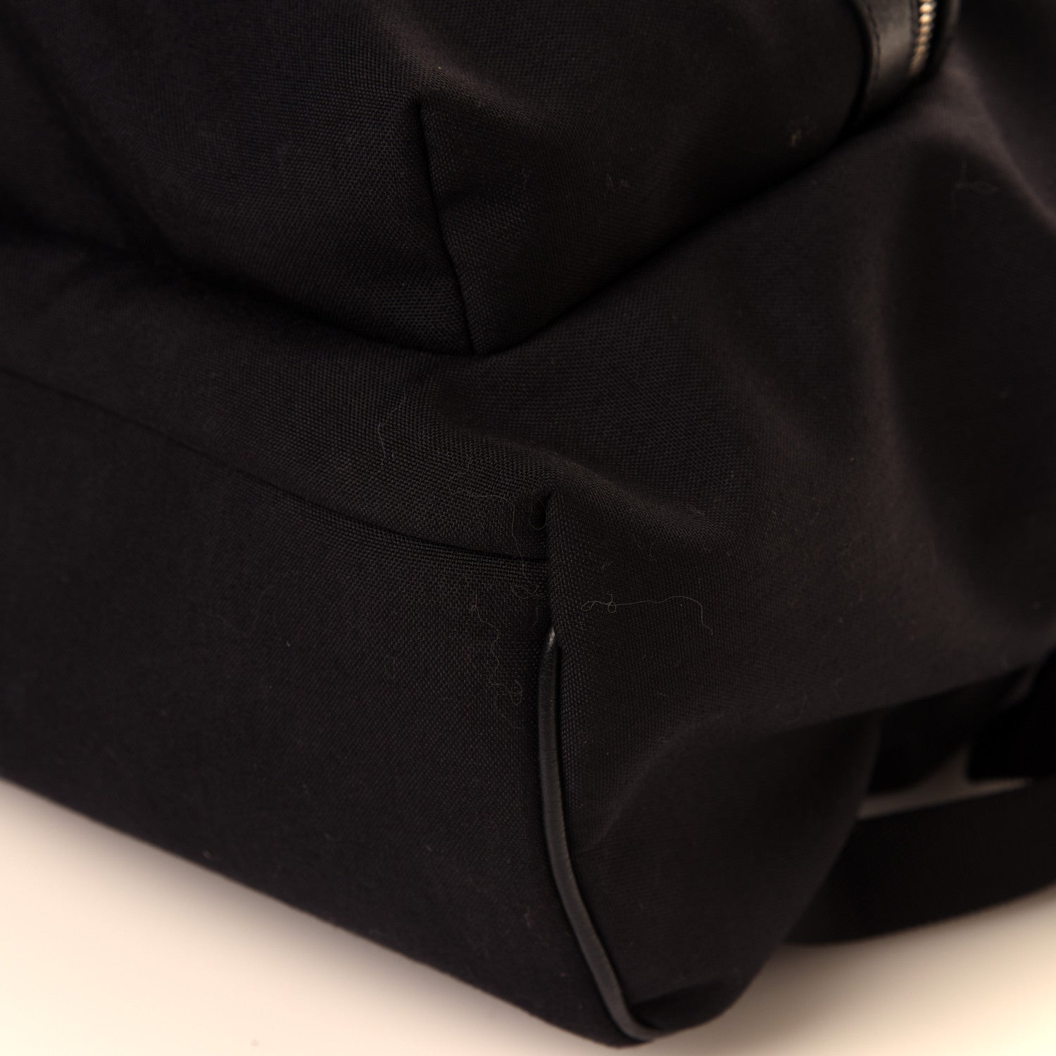 Saint Laurent Canvas City Backpack Black 9 of 12