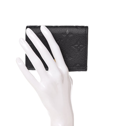 Louis Vuitton Empreinte Business Card Holder Black 2 of 7