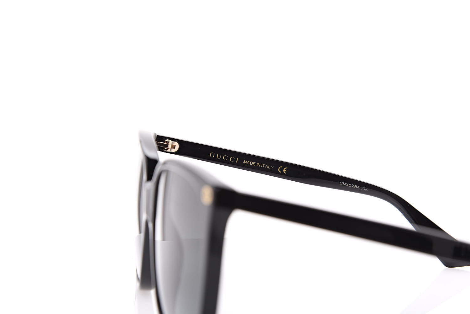 Gucci Acetate GG Sunglasses GG0022S Black 6 of 7