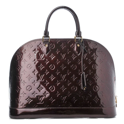 Louis Vuitton Vernis Alma GM Amarante 1 of 6