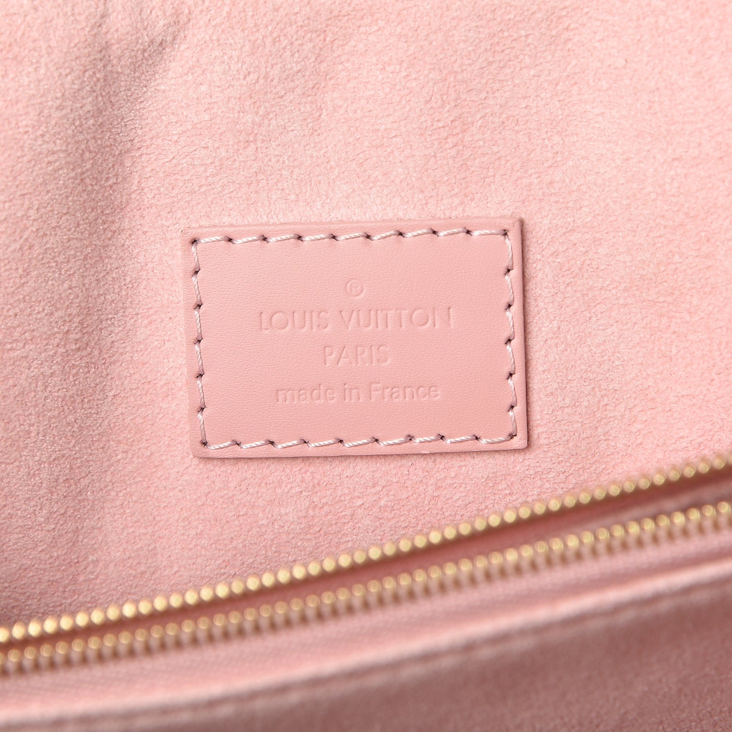 Damier Ebene Caissa Clutch Rose Ballerine
