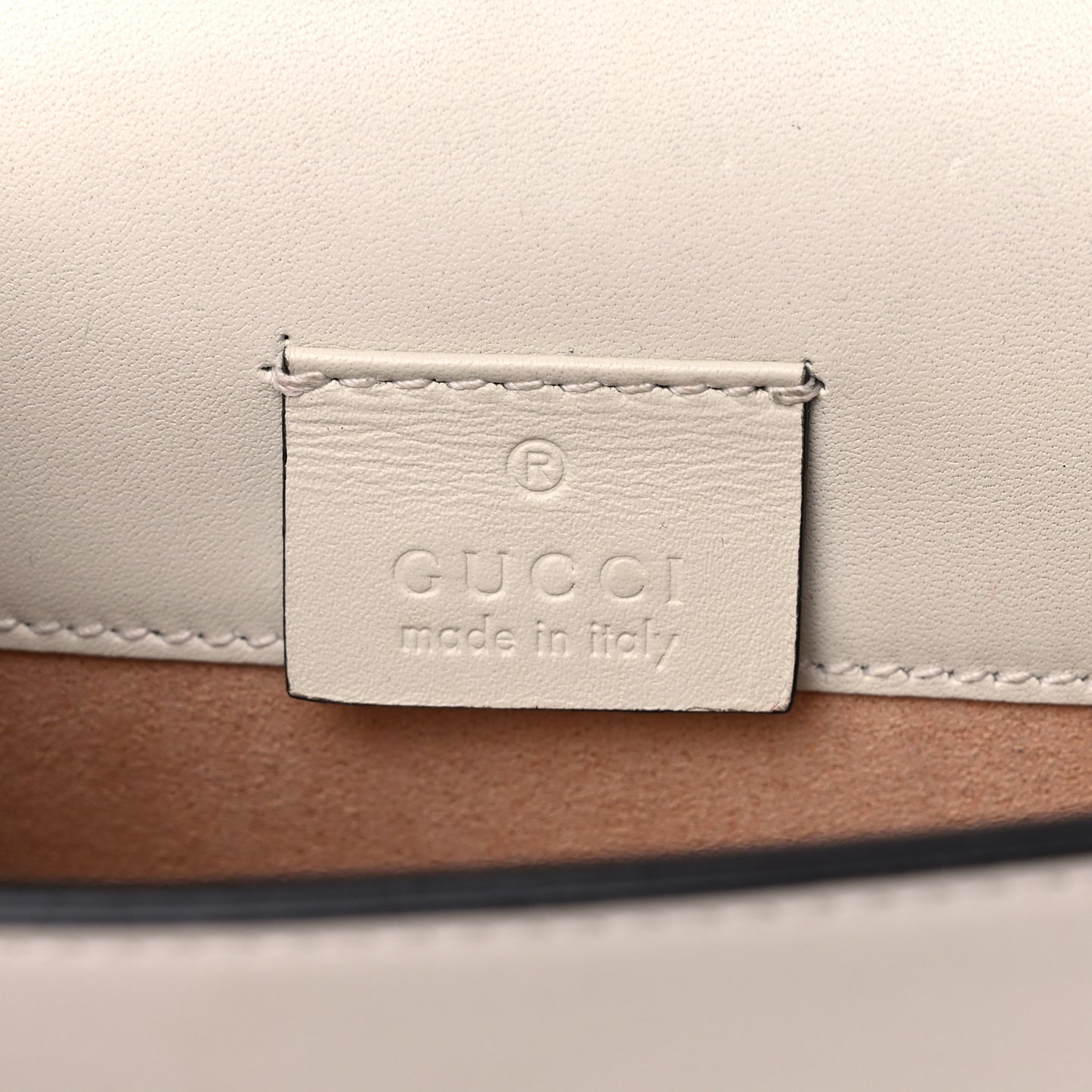Calfskin Super Mini Sylvie Chain Shoulder Bag White
