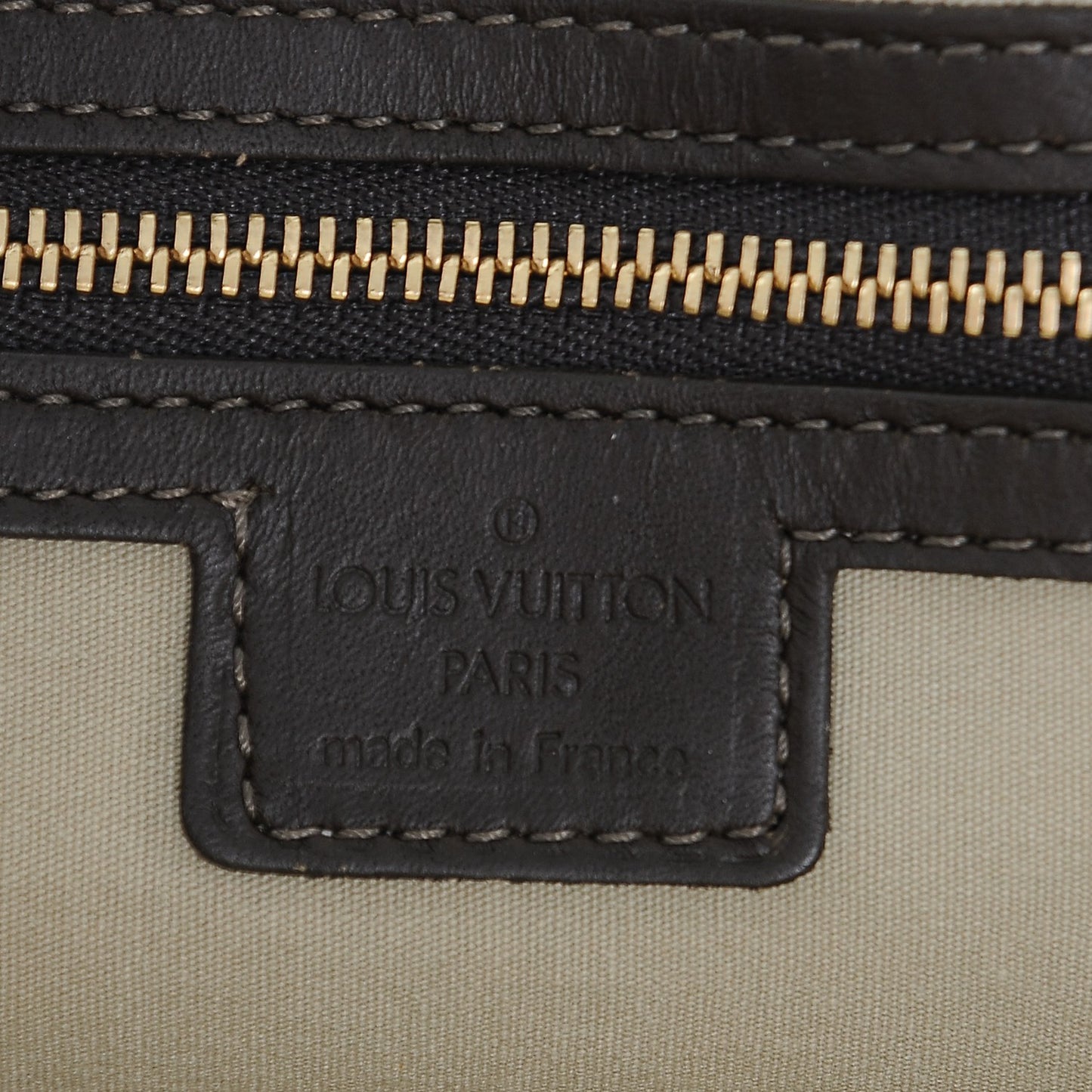 Mini Monogram Alma Long Kaki
