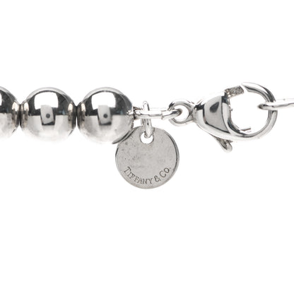 Tiffany Sterling Silver HardWear Graduated Ball Necklace 4 of 5