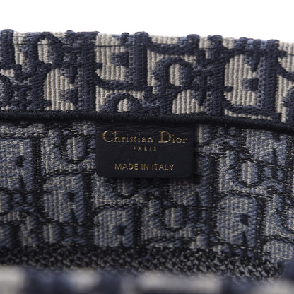 Christian Dior Oblique Medium Book Tote Blue Multicolor 8 of 9