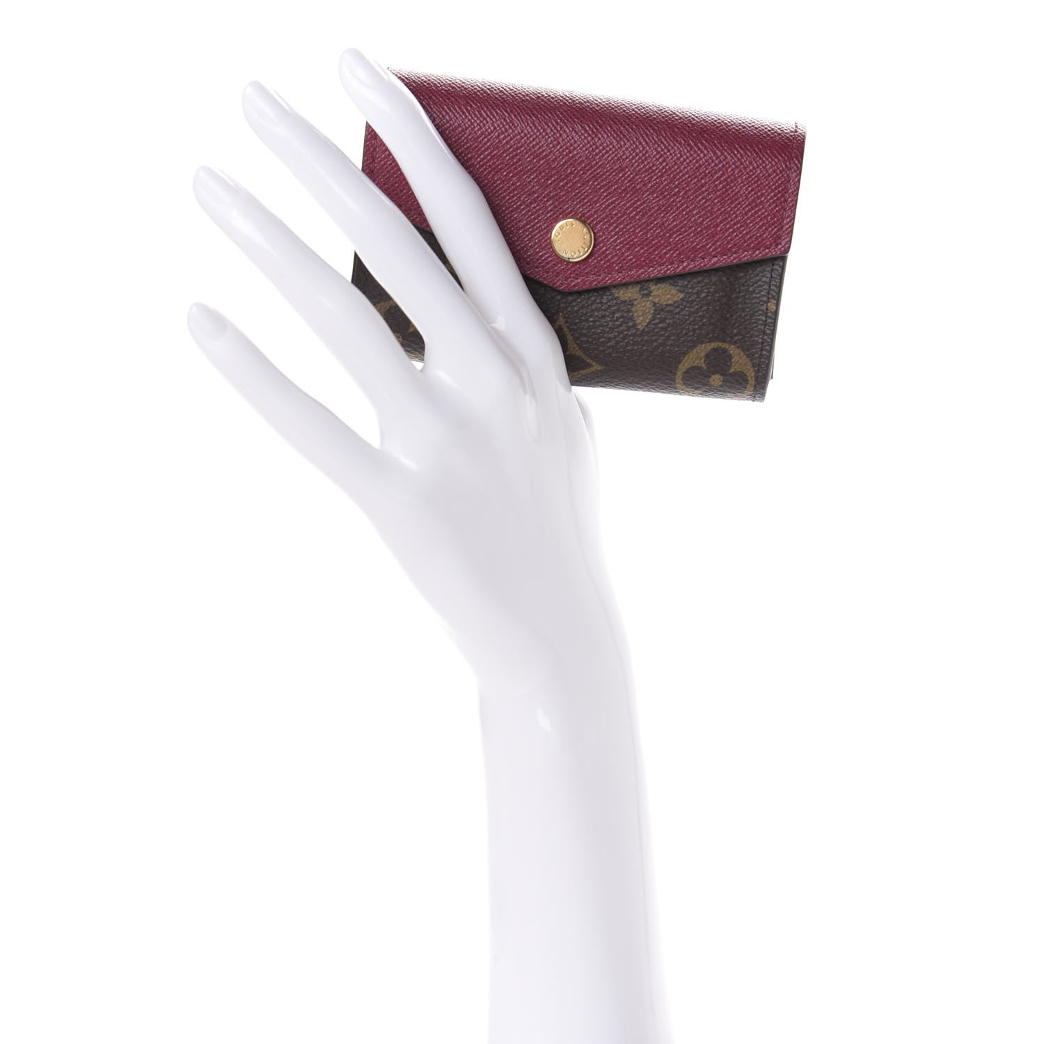 Louis Vuitton Monogram Sarah Multicartes Fuchsia 2 of 9