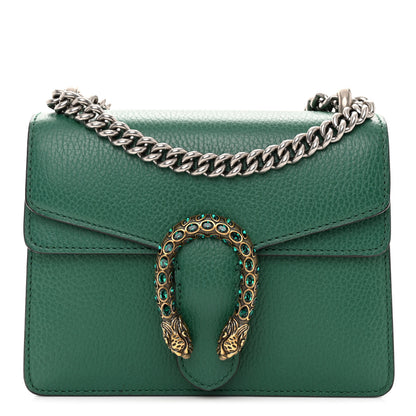 Gucci Calfskin Mini Dionysus Shoulder Bag Emerald 1 of 11
