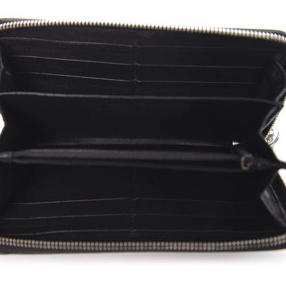 Gucci Guccissima Large Twins Zip Around Wallet Black 5 of 8