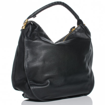 Chloe Leather Large Marcie Hobo Black 3 of 8