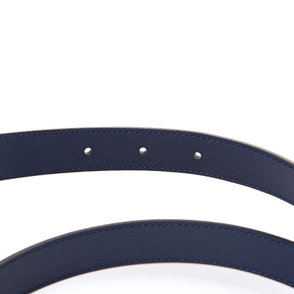Gucci Calfskin Sylvie Stripe Torchon Double G 20mm Belt 95 38 Maritime Hibiscus Red Mystic White 3 of 4