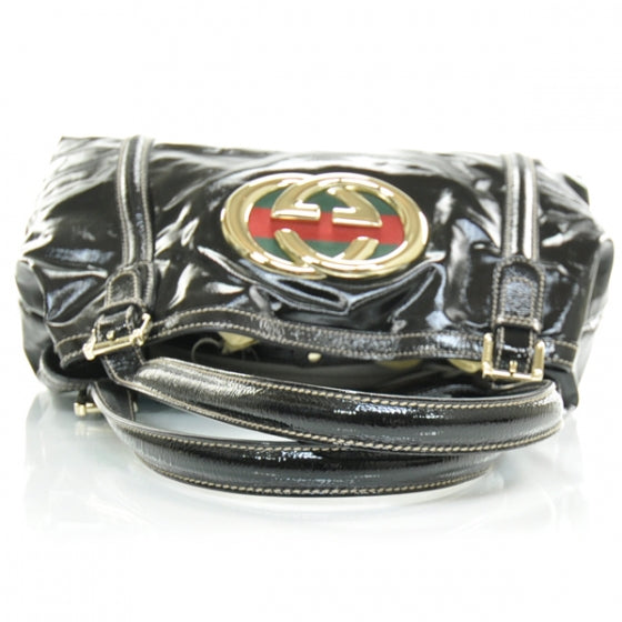 Dialux Medium Britt Shoulder Bag Black