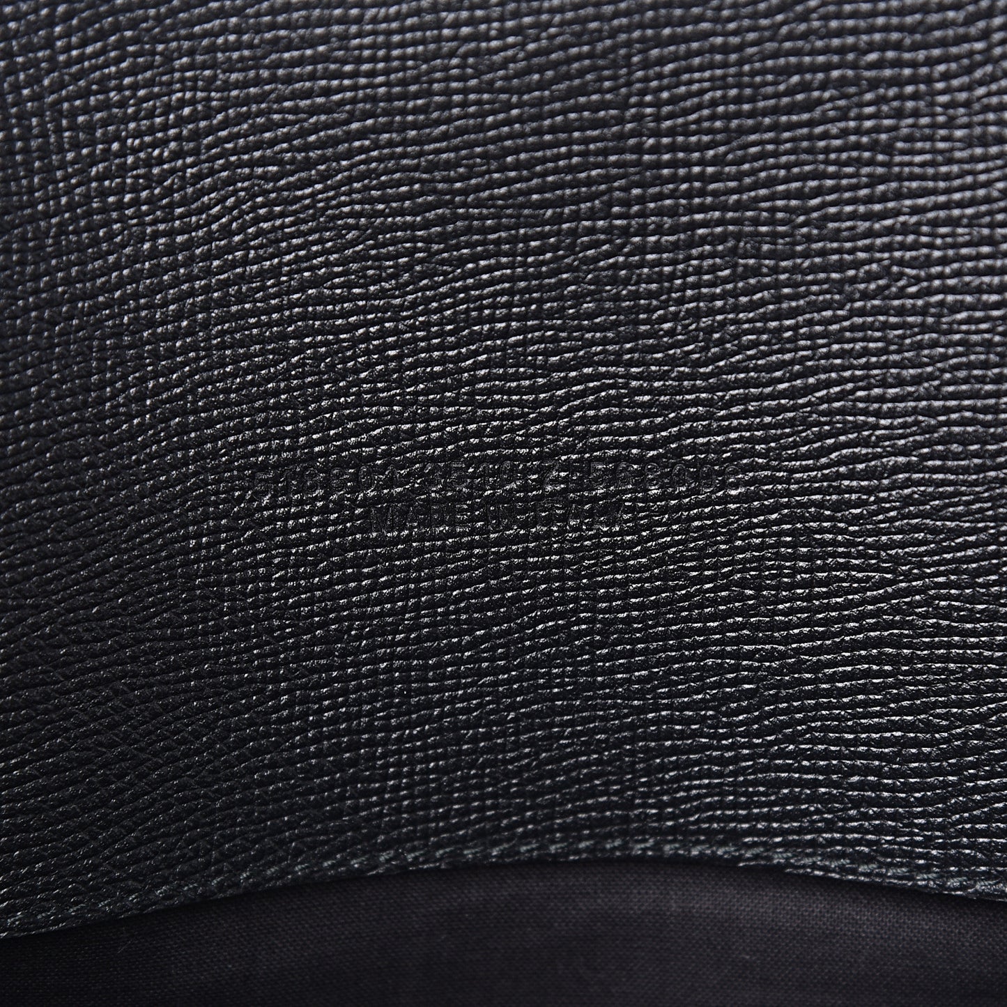Signature Grained Calfskin Logo M Ville Top Handle Bag Green