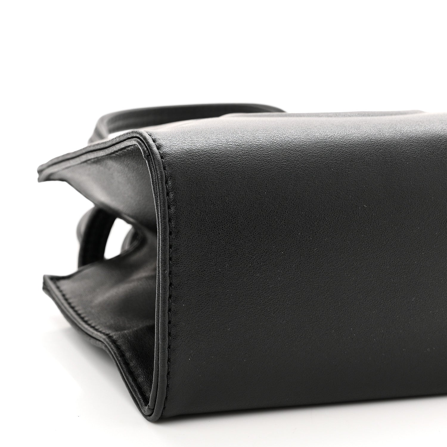Telfar Vegan Leather Small Shopping Bag Black 9 of 10