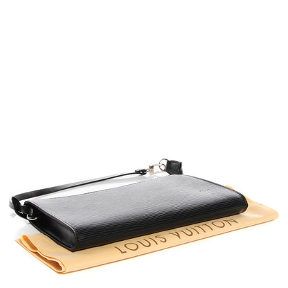 Louis Vuitton Epi Pochette Accessories 24 Black 4 of 7