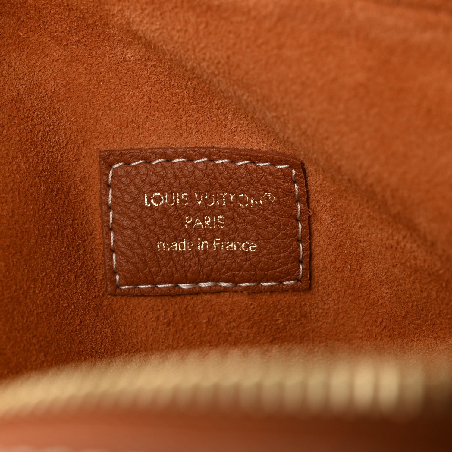 Louis Vuitton Grained Calfskin Low Key Speedy 30 Cognac 6 of 9