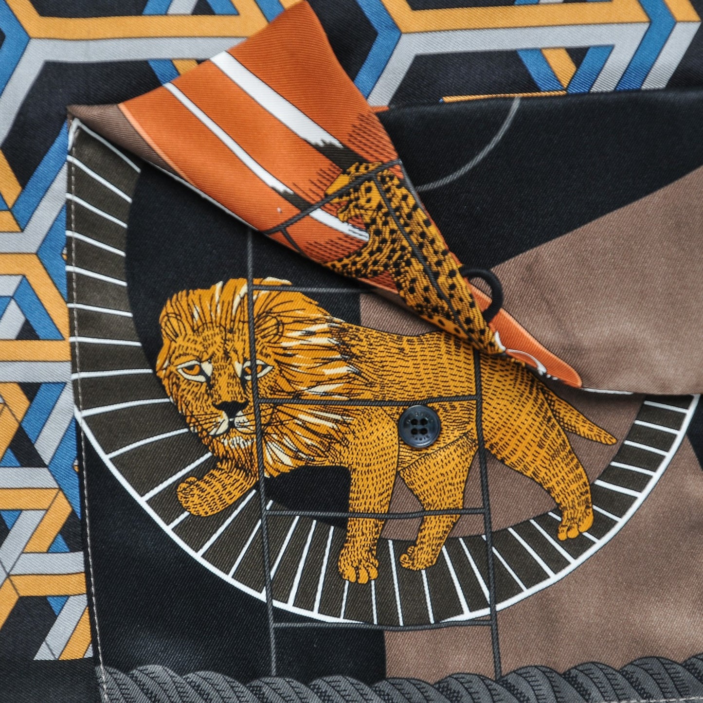 Silk Petit H Shopping Bag