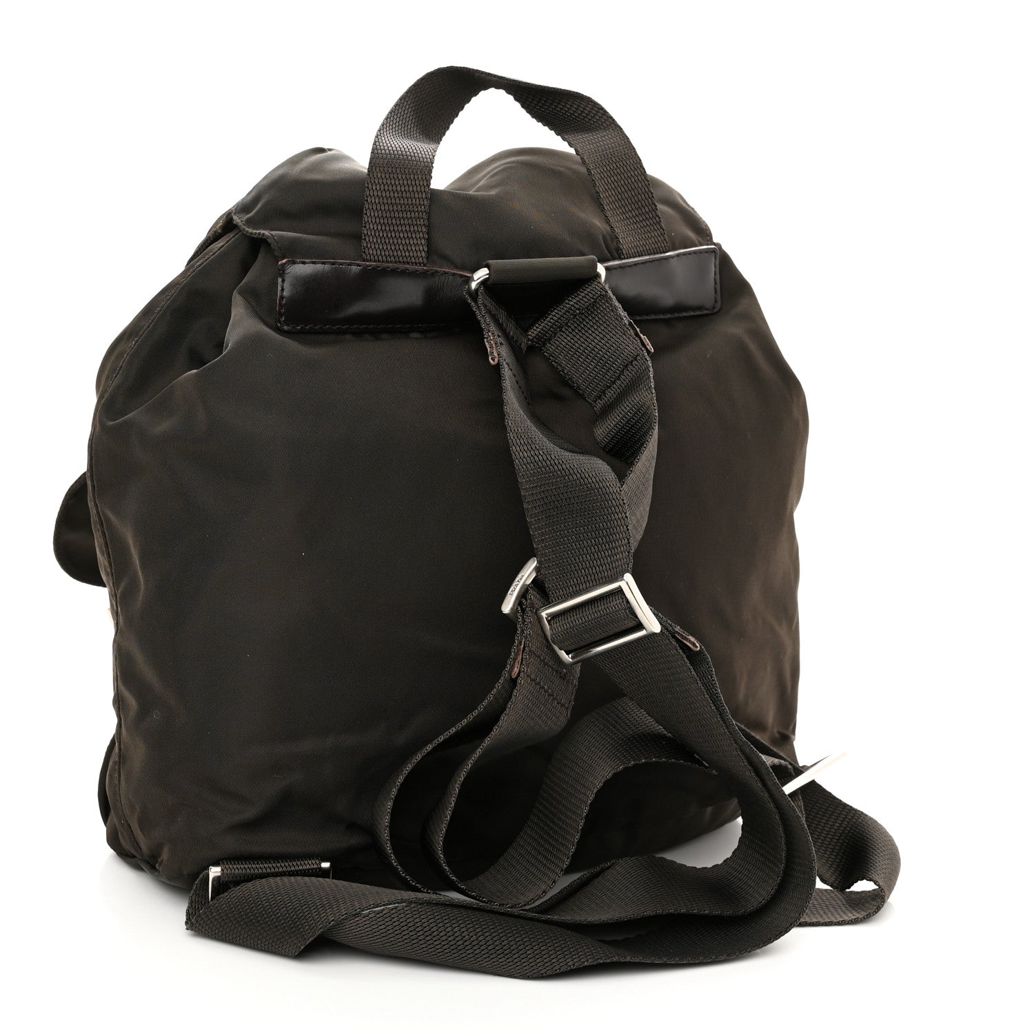 Prada Nylon Vela Small Backpack Ebano 3 of 11