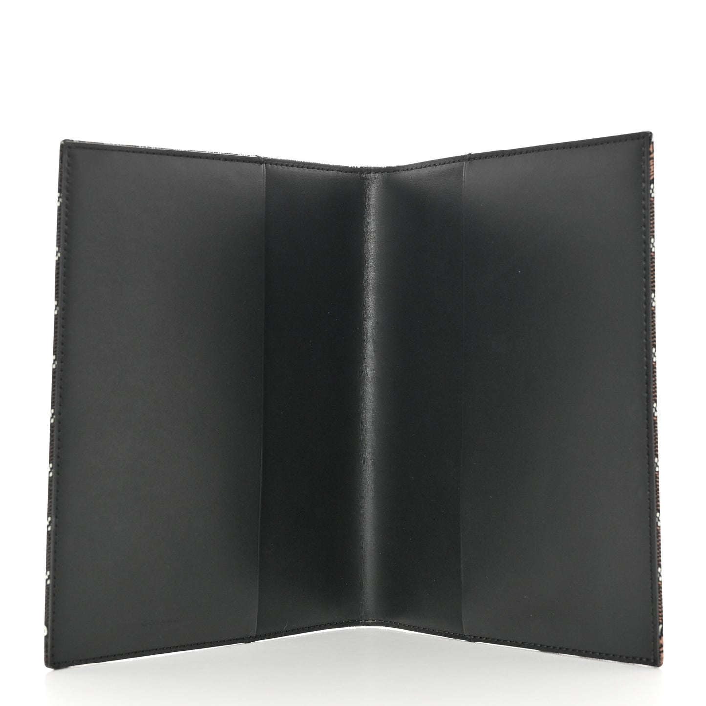 Goyardine Agenda Cover Black
