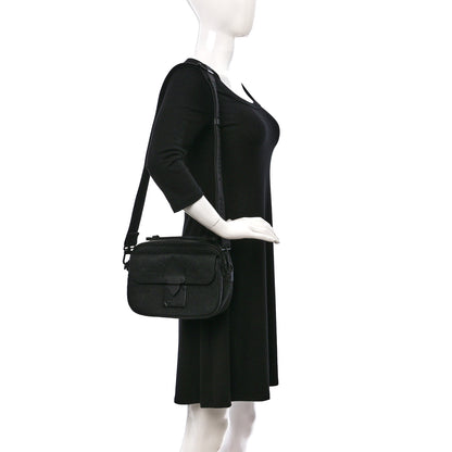 Louis Vuitton Taurillon Monogram S Lock Messenger Black 2 of 9