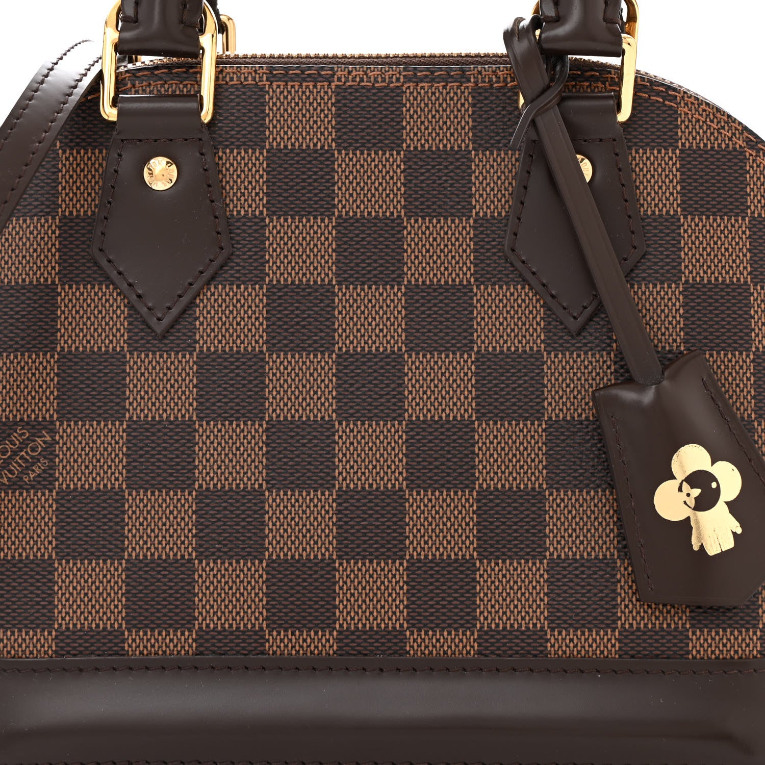 Louis Vuitton Damier Ebene Alma BB 8 of 10