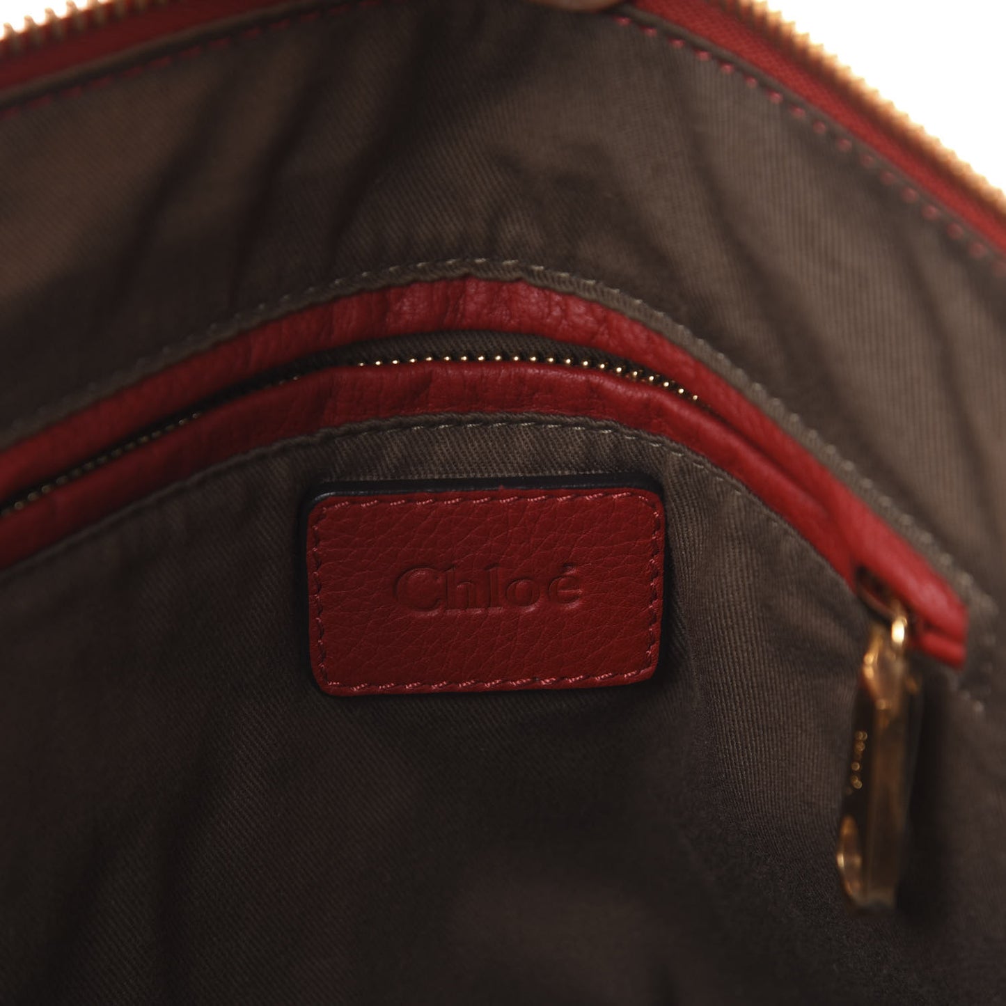 Calfskin Medium Marcie Satchel Red